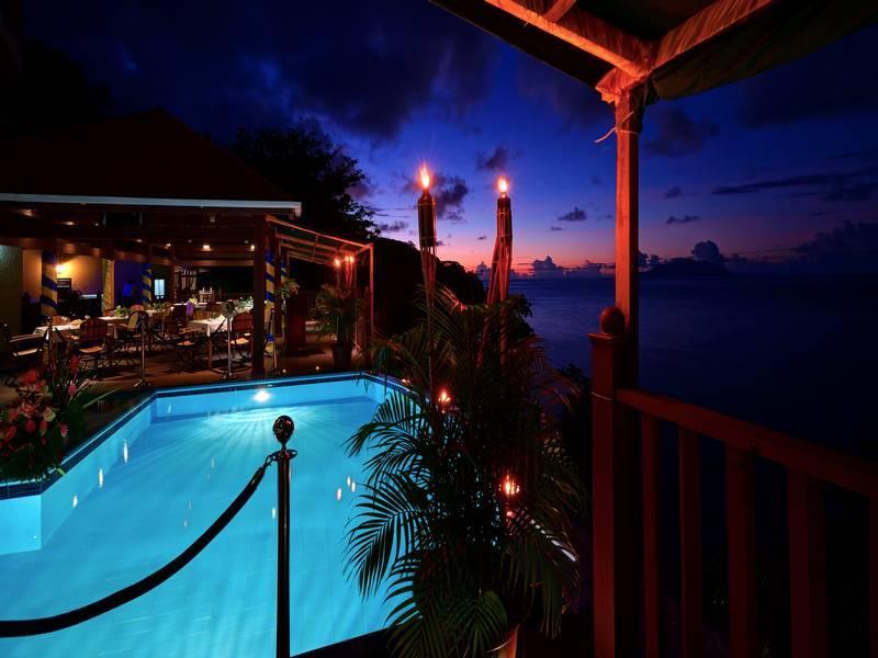 Treasure Cove Hotel & Restaurant Bel Ombre Luaran gambar