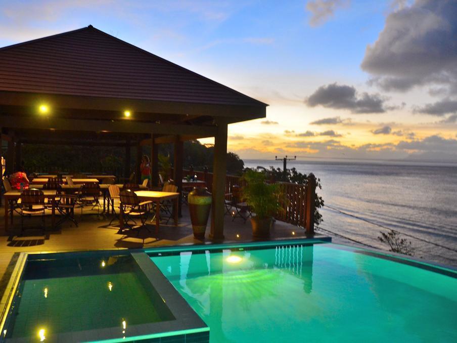 Treasure Cove Hotel & Restaurant Bel Ombre Luaran gambar