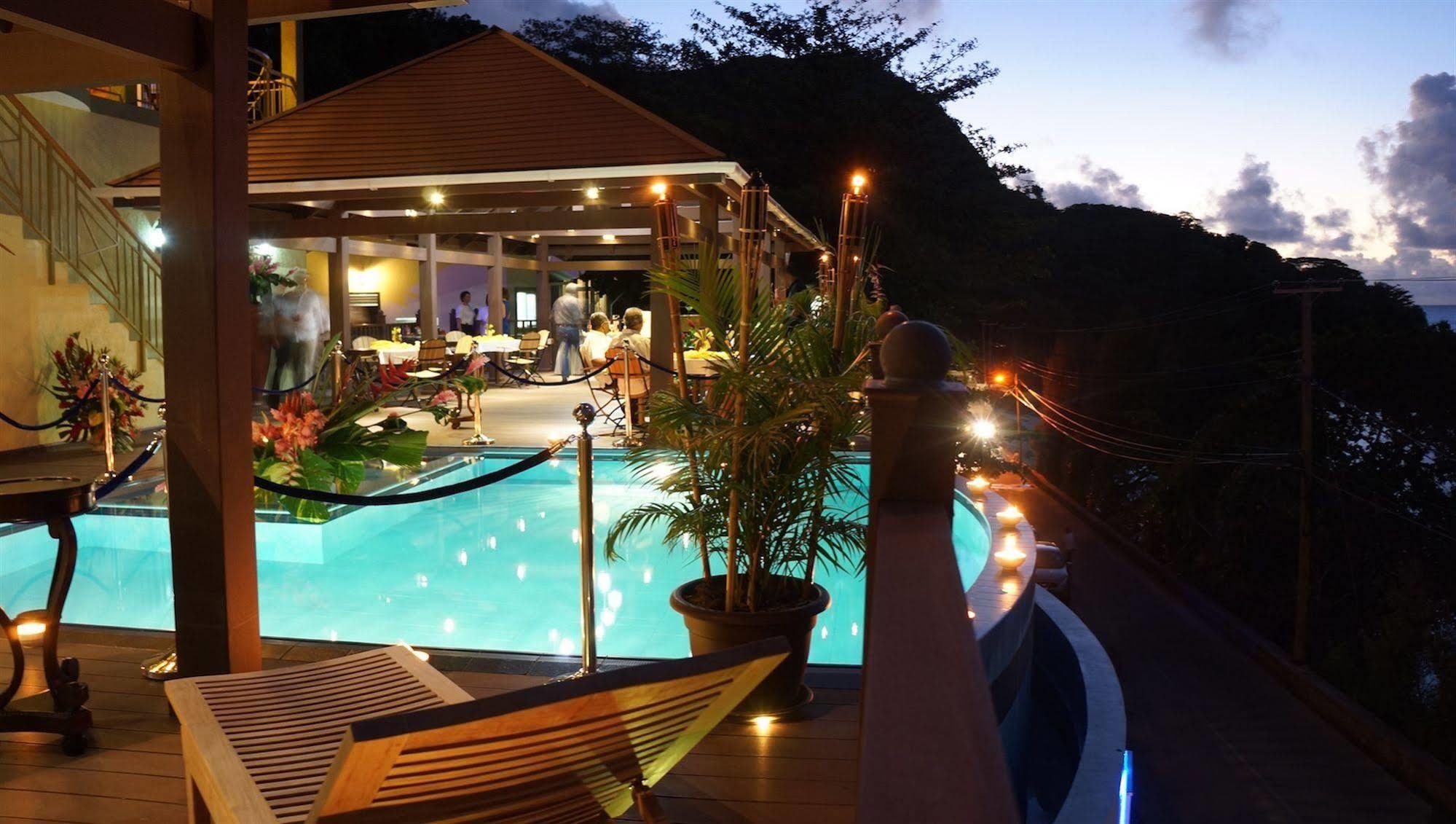 Treasure Cove Hotel & Restaurant Bel Ombre Luaran gambar